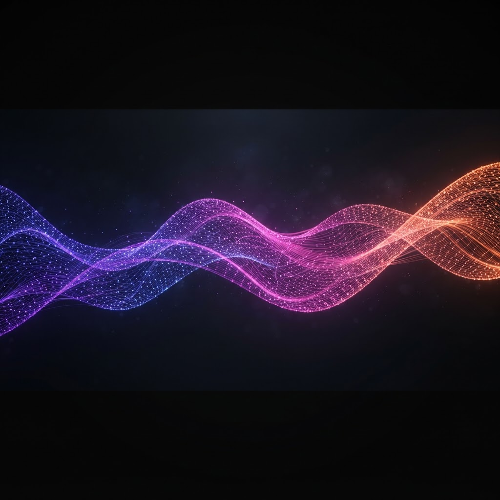 Luminous mesh wave